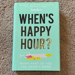 Mint Green 'When's Happy Hour?' Book